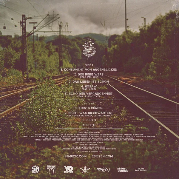 2SEITEN, Bipolar Express (58Muzik; 58M-014, Germany 2014), SALE - Up to 50% Off the Original Price 12" EP NEW/NEW - Image 2