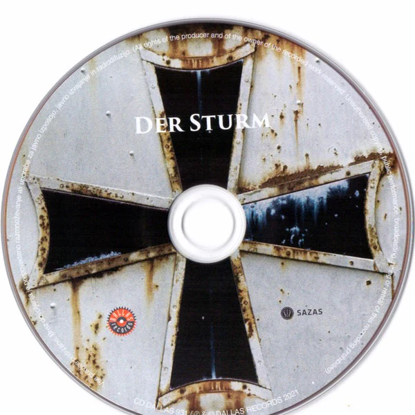 300,000 V.K., Der Sturm (Dallas Records; CD DALLAS 931, Slovenia 2022, Digipak) CD VG+/VG+ - Image 3