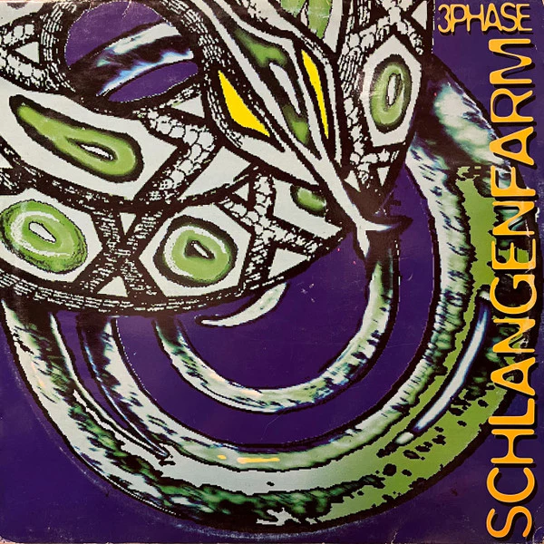 3PHASE, Schlangenfarm (NovaMute ; NoMu 23 LP, UK 1993, Picture Sleeve) 2xLP G+/VG