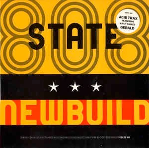 808 STATE, Newbuild (Creed; STATE002, UK 1988) LP VG/VG