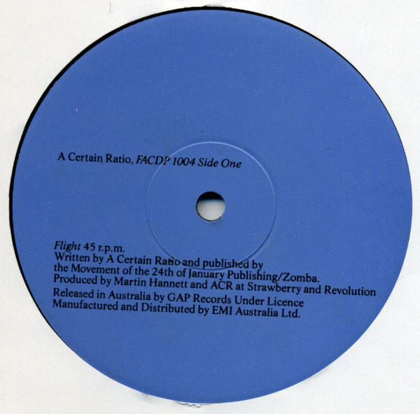 A CERTAIN RATIO, The Double Twelve Inch (GAP Records; FACDP 1004, Australia 1981, Gatefold) 2x12" G+/VG - Image 3