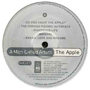 A MAN CALLED ADAM, The Apple (Big Life ; BLR LP 7, UK 1991, Picture Sleeve, Inner) LP VG/VG+ - Image 3