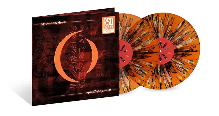 A PERFECT CIRCLE, Mer De Noms (Virgin; 602488289337, UK 2026 Reissue, Gatefold, Orange w/ Black White & Yellow Splatter) 2xLP NEW/NEW