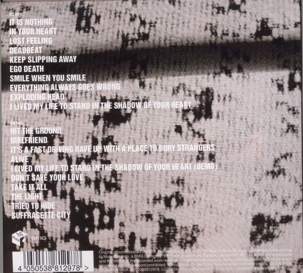 A PLACE TO BURY STRANGERS, Exploding Head (Mute; STUMM311CDX, USA & Europe 2022 Reissue, Fold Over Sleeve) 2xCD M/M - Image 2