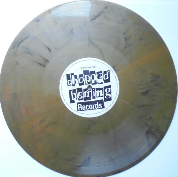 A-PLUS & THE ARCHITECT, Free Dope (Chopped Herring Records; CHAPLU5ARCLP, UK 2020, Stickered Plain Sleeve, Black/Gold Vinyl) 12" EP VG/VG+ - Image 3