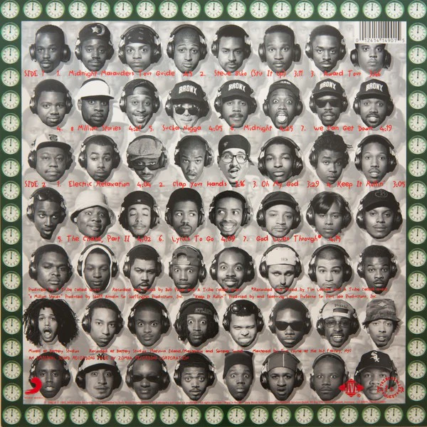 A TRIBE CALLED QUEST, Midnight Marauders (Jive; 01241414901, Europe 2019 Reissue) LP EX/VG - Image 2