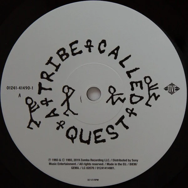 A TRIBE CALLED QUEST, Midnight Marauders (Jive; 01241414901, Europe 2019 Reissue) LP EX/VG - Image 3
