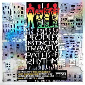 A TRIBE CALLED QUEST, People's Instinctive Travels And The Paths Of Rhythm (Jive; 88875172371, Europe 2015 Reissue, Silvered Gatefold, 180 Gram Vinyl, Remastered) 2xLP NEW/NEW