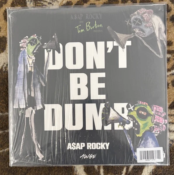 A$AP ROCKY, Don't Be Dumb (Columbia; 19958414761, Europe 2026, 2 Inners & Insert & Booklet, Black and White Vinyl) 2xLP NEW/NEW - Image 2