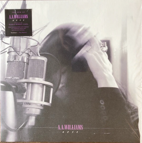 A.A.WILLIAMS, Arco (Bella Union; BELLA1245V, Europe 2021, Inner & Insert, Purple Marble Vinyl), SALE - Up to 50% Off the Original Price 12" EP VG+/VG+
