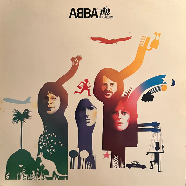 ABBA, The Album (Polar; POLS 282, Norway 1977, Inner With Two Cut Corners) LP VG/VG