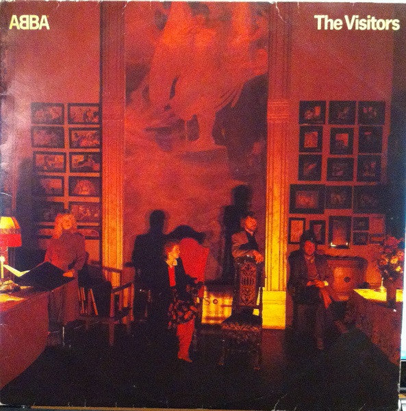 ABBA, The Visitors (Epic; EPC 10032, Made in Holland for Uk Market 1981, Inner, Merch Sheet) LP VG+/VG+
