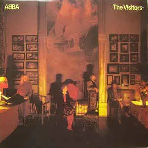 ABBA, The Visitors (Epic Light Blue / Yellow Logo; EPC 10032, UK 1981, Inner) LP VG/VG+