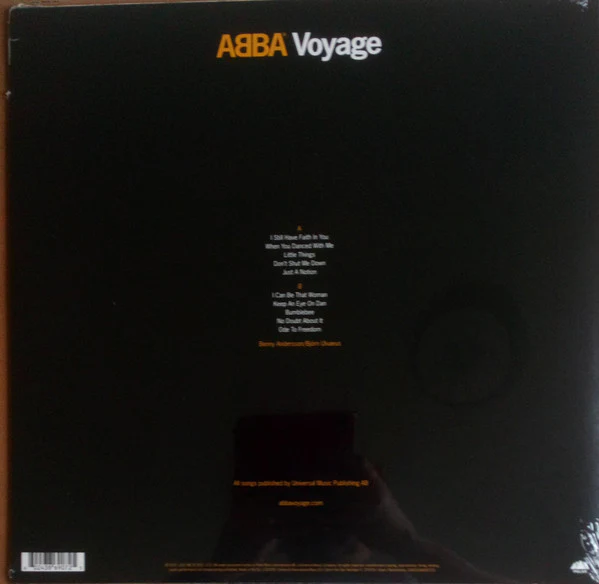ABBA, Voyage (Polar ; 00602438690725, Europe 2021, Die Cut Sleeve, Picture Disc) LP EX/VG - Image 2