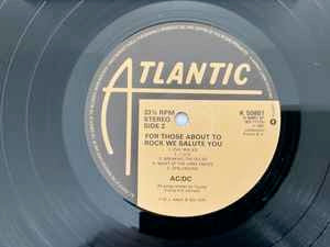 AC/DC, For Those About To Rock We Salute You (Atlantic ; K 50851, UK 1981, Embossed Gatefold Sleeve, No Barcode.) LP VG/VG - Image 3