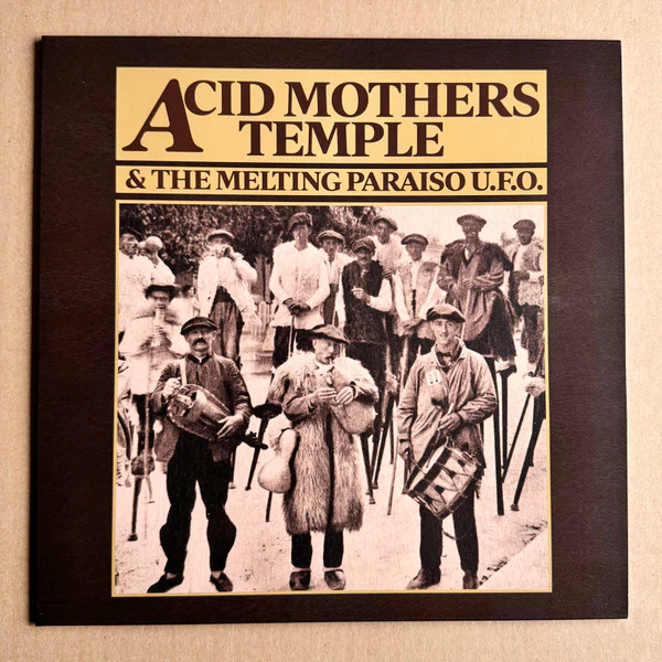 ACID MOTHERS TEMPLE & THE MELTING PARAISO U.F.O.*, Mantra Of Love (Riot Season; REPOSELP138, UK 2024, Leather Effect Laminate, Bone/Cream Vinyl), SALE - Up to 50% Off the Original Price  LP VG+/VG+