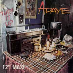 ADAYE, Turn It Up (Afrosynth Records; AFS038, South Africa 2020, Picture Sleeve) 12" VG+/VG+