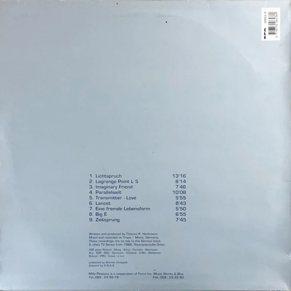 AGE, The Orion Years (Mille Plateaux; MP 4, Germany 1994, Picture Sleeve) 2xLP G+/G+ - Image 2