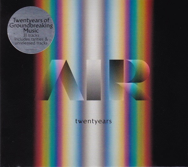 AIR, Twentyears (Aircheology; 0190295990145, Europe 2016, Double Digipak, Booklet) 2xCD VG+/VG+
