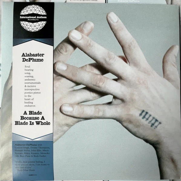 ALABASTER DEPLUME, A Blade Because A Blade Is Whole (International Anthem; IARC90LP, UK 2025, Standard Sleeve, Photo Card, Black Vinyl), SALE - Up to 50% Off the Original Price  LP NEW/NEW