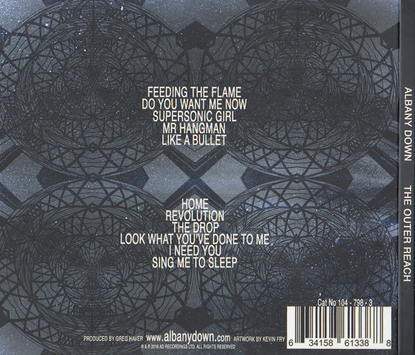 ALBANY DOWN, The Outer Reach (AD Recordings; 104-798-3, UK 2016, Digipak) CD VG+/VG+ - Image 2