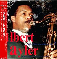 ALBERT AYLER, The First Recording Vol. 2 (DIW; DIW-25034, Japan 1990, No OBI), SALE - Up to 50% Off the Original Price LP EX/EX