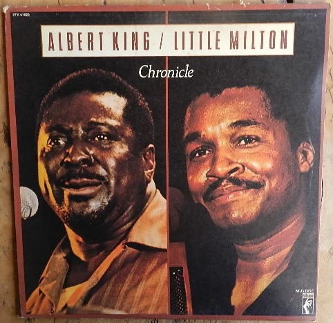 ALBERT KING / LITTLE MILTON, Chronicle (Stax; STX 41023, France 1979) LP VG/VG