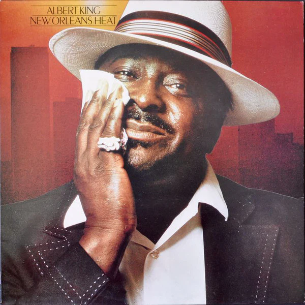 ALBERT KING, New Orleans Heat (Charly; CRB 1066, UK 1984 Reissue) LP G+/VG