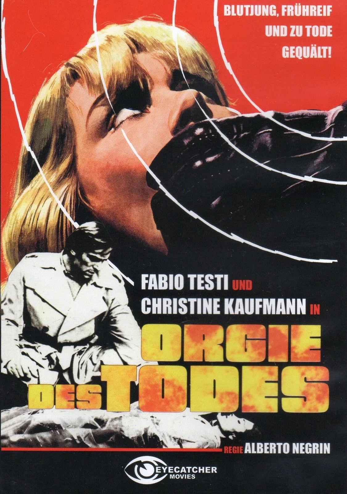 ALBERTO NEGRIN, FABIO TESTI, Red Rings of Fear (Orgie des Todes) (Eyecatcher; ECM 00013 A, Germany 2008) DVD VG+/VG+