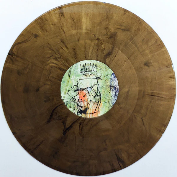 AL.DIVINO, King Midas (Tuff Kong Records; TKR155, Italy 2020, Poster, Gold/Black Marbled) LP VG+/VG+ - Image 3