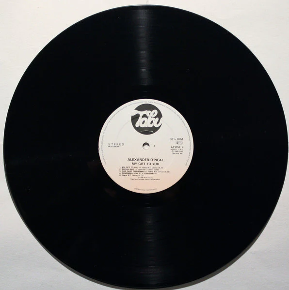 ALEXANDER O'NEAL, My Gift To You (Tabu Records; 463152 1, UK 1988, Insert, Red Artist Title on Sleeve) LP VG/VG - Image 3