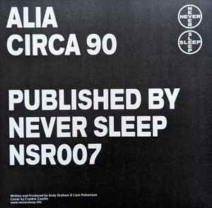 ALIA, Circa 90 (Never Sleep; NSR007, Germany 2023, Picture Sleeve) 12" VG+/VG+ - Image 2
