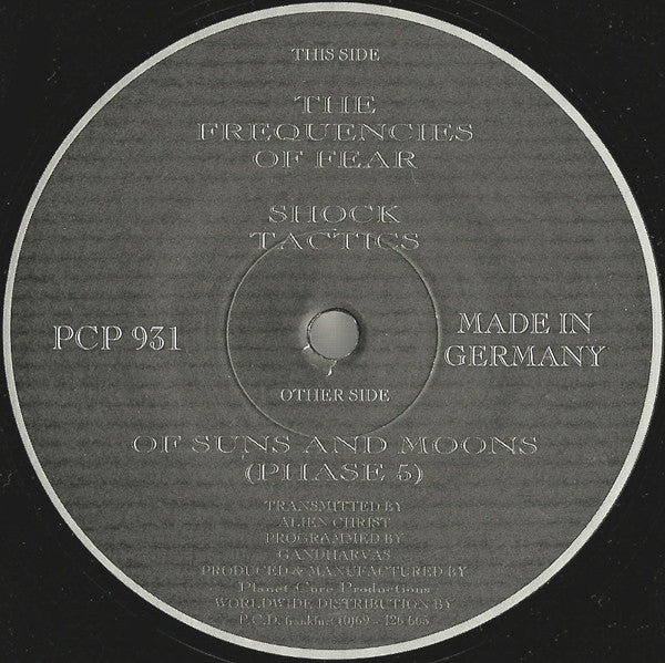 ALIEN CHRIST, III. (Planet Core Productions; PCP 931, Germany 1993) 12" VG/VG - Image 3