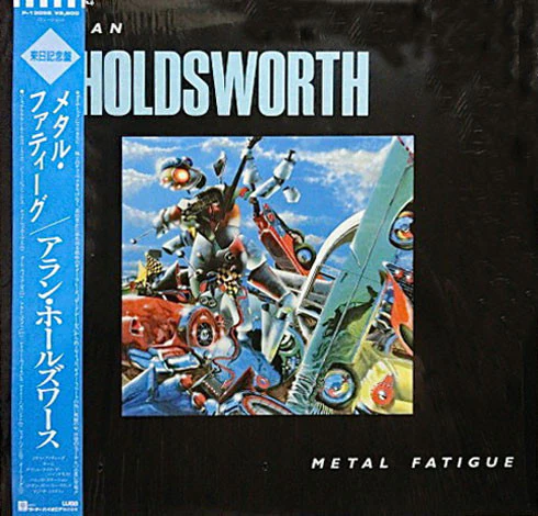 ALLAN HOLDSWORTH, Metal Fatigue (WEA; P-13098, Japan 1985, Insert, With Obi) LP VG/VG+