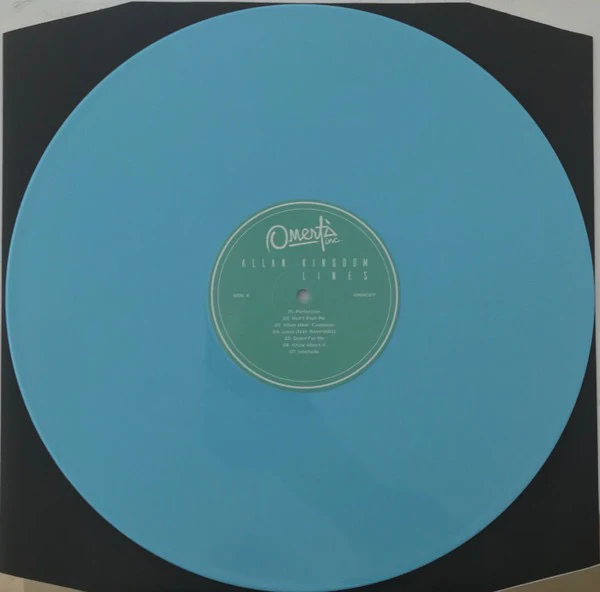ALLAN KINGDOM, Lines (Omerta Inc; OMINC017, UK 2017, Limited Edition (500), Numbered, Baby Blue Vinyl) LP NEW/NEW - Image 3