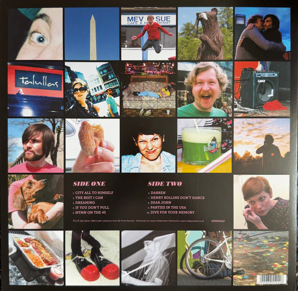 ALLO DARLIN', Bits And Pieces (Now We Know Records; NWK001LP, UK 2026, Inner, Clear Vinyl) LP VG+/EX - Image 2