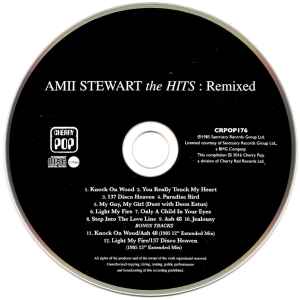 AMII STEWART, The Hits: Remixed (Cherry Pop; CRPOP176, Europe 2016, Jewel Case, Booklet) CD VG+/VG+ - Image 3
