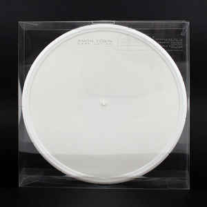AMON TOBIN, Dark Jovian (Ninja Tune; ZEN12387, UK 2015, Stickered Plastic Box., Rubber Ring, Limited To 500 Copies. Etched, White Vinyl.) 2x12" VG/VG