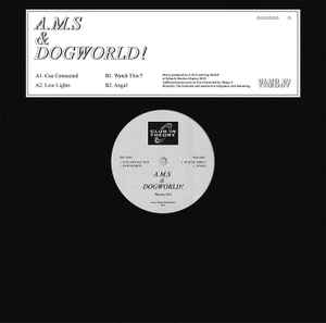 A.M.S & DOGWORLD!, Theory 001 (Club In Theory; THEORY001, Australia 2020, Die Cut Company Sleeve), SALE - Up to 50% Off the Original Price 12" VG+/VG+