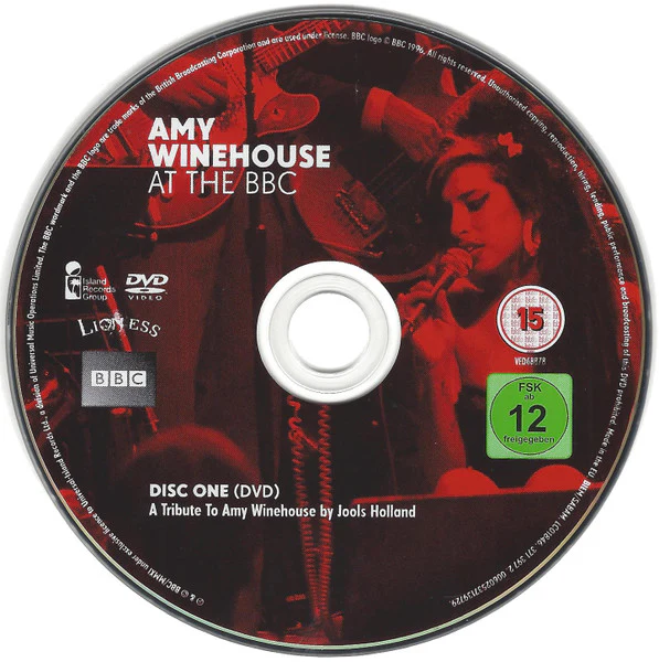 AMY WINEHOUSE, At The BBC (Island Records Group; 371 511 6, Europe 2012, Book Sleeve) 4xDVD VG/VG - Image 3