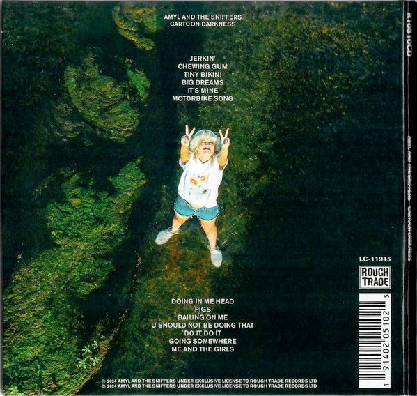 AMYL AND THE SNIFFERS, Cartoon Darkness (Rough Trade; RT0510CD, Europe 2024, Card Sleeve) CD NEW/NEW - Image 2
