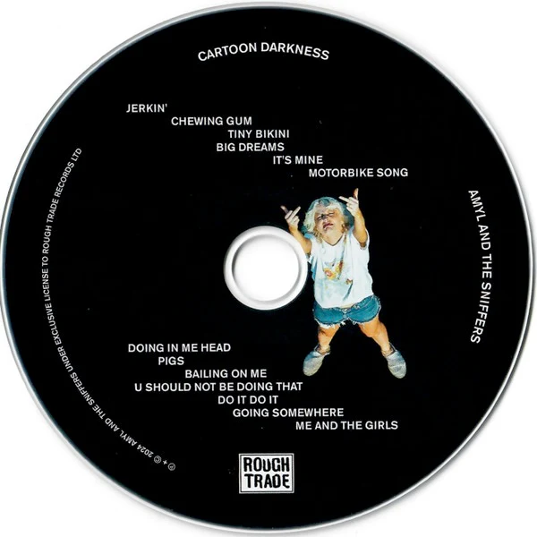 AMYL AND THE SNIFFERS, Cartoon Darkness (Rough Trade; RT0510CD, Europe 2024, Card Sleeve) CD NEW/NEW - Image 3