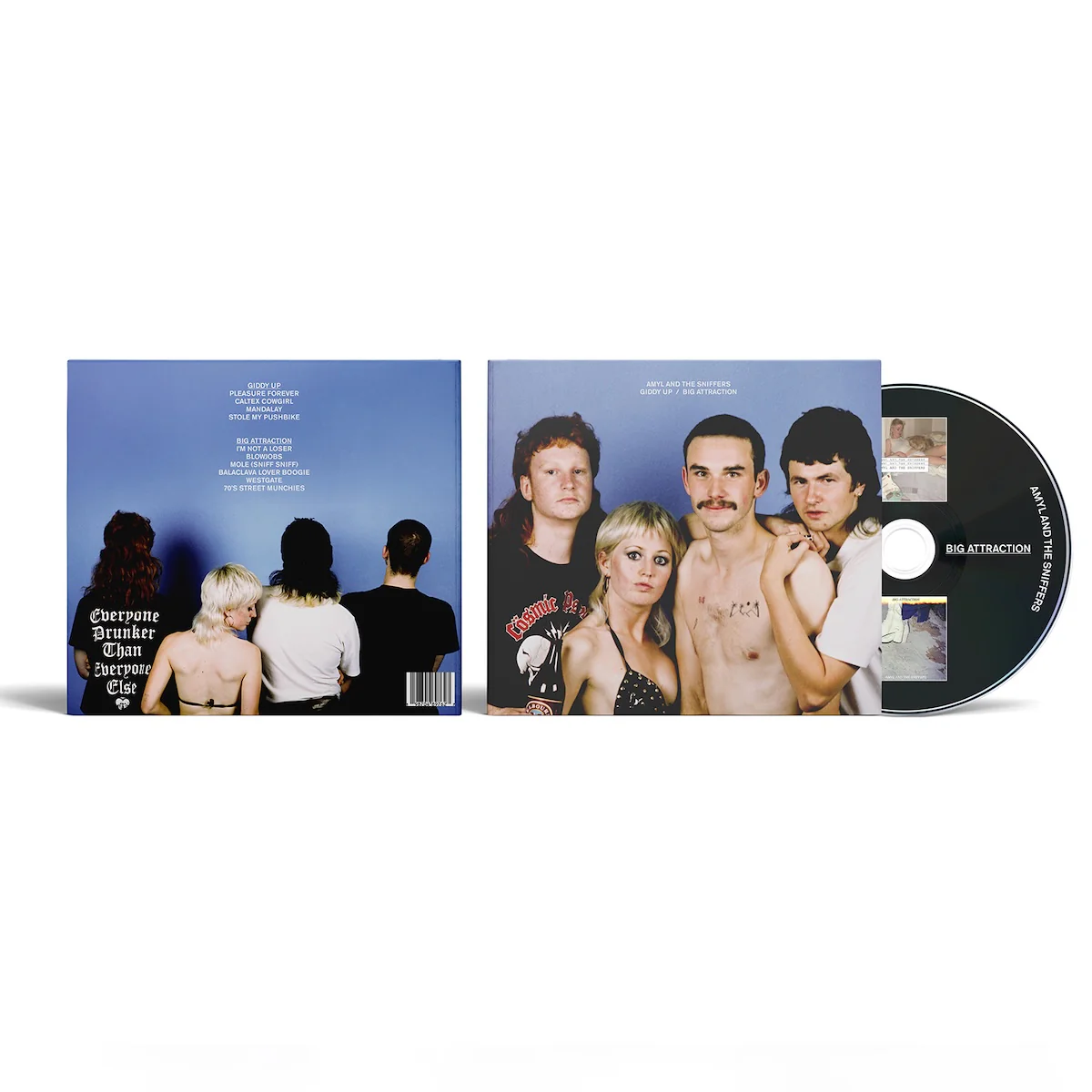 AMYL AND THE SNIFFERS, Giddy Up / Big Attraction (10 Year Anniversary) (Virgin; B2B006CD, UK ) CD NEW/NEW - PRE-ORDER - Image 2