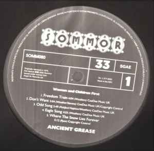 ANCIENT GREASE, Women And Children First (Sommor; SOMM080, Spain 2022 Reissue, Insert) LP VG+/VG+ - Image 3