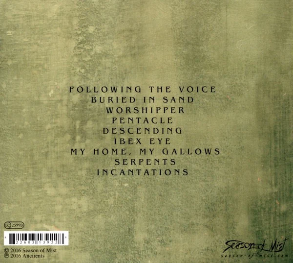 ANCIIENTS, Voice Of The Void (Season Of Mist; SOM 392D, Europe 2016, Digipak) CD M/M - Image 2
