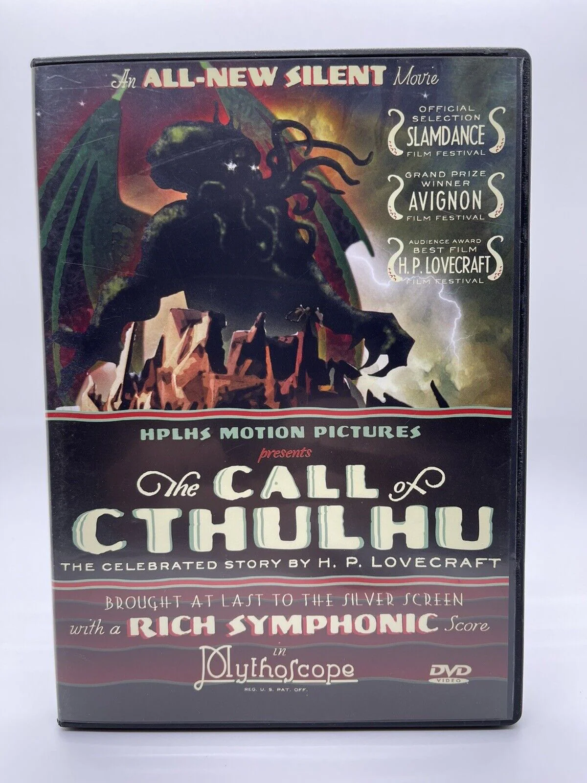 ANDREW LEMAN, The Call of Cthulhu (HPLHS Studios; , US 2005, Region 1) DVD VG+/VG+