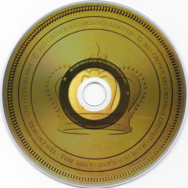 ANDY BELL, Ten Crowns (Crown Recordings ; LCDCRLA005, Europe 2025, Digibook, Deluxe Edition) 2xCD EX/EX - Image 3