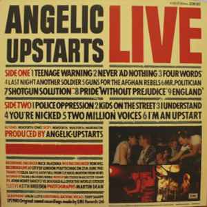 ANGELIC UPSTARTS, Live (EMI; ZEM 102, UK 1981, No Flexi-Disc), SALE - Up to 50% Off the Original Price  LP VG/VG+ - Image 2