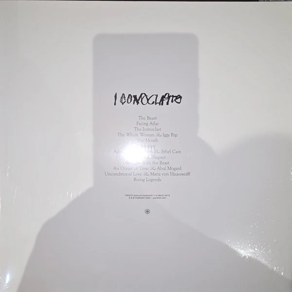 ANNA VON HAUSSWOLFF, Iconoclasts (Year0001; YR0205LPI, Europe 2025, Gatefold, 2 Inners, White Vinyl) LP NEW/NEW - Image 2