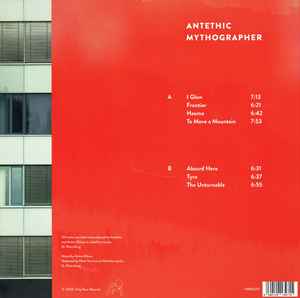 ANTETHIC, Mythographer (Holy Roar Records; HRR347V, UK 2020, Insert, Clear [Frosted] With Red Splatter Vinyl, Ltd to 245) LP VG+/VG+ - Image 2